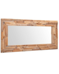 Miroir décoratif Teck 120x60 cm Rectangulaire | Mobilier & Déco
