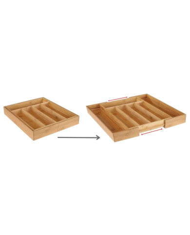 HI Range-couverts extensible Bambou | Mobilier & Déco