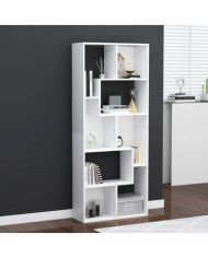 Bibliothèque Blanc 67x24x161 cm Bois d'ingénierie | Mobilier & Déco