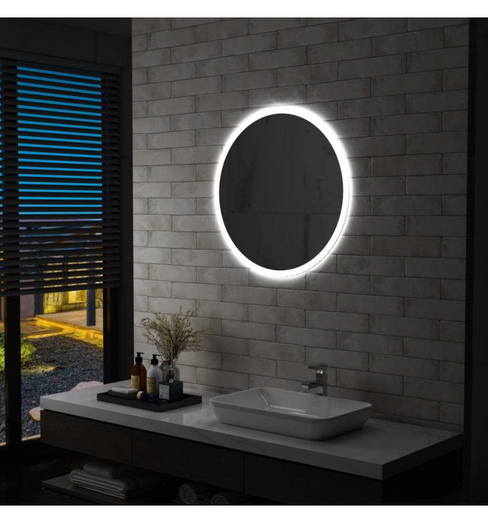 Miroir à LED pour salle de bain 70 cm | Mobilier & Déco