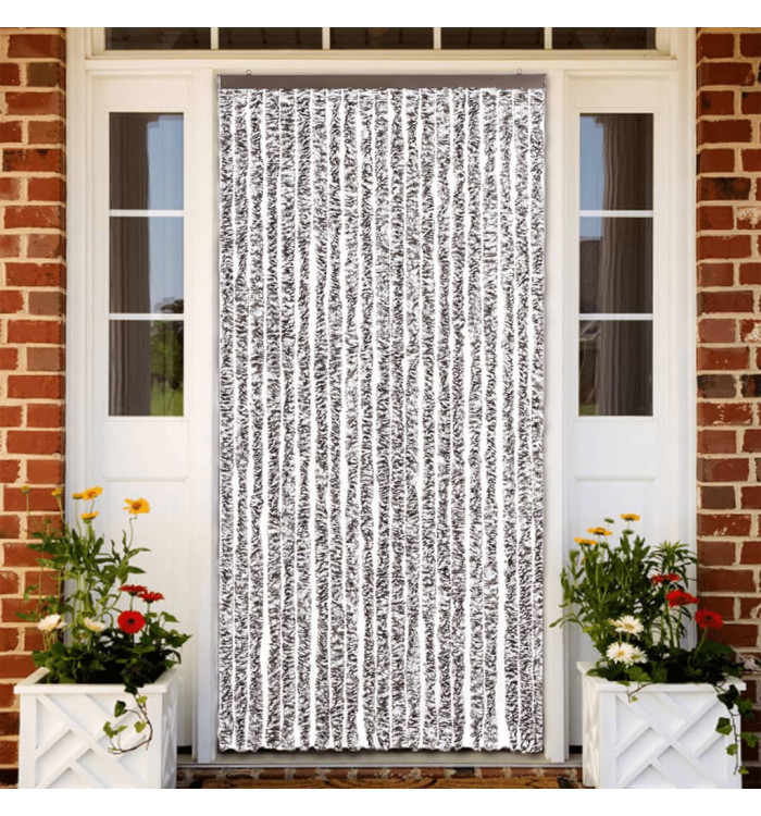 Moustiquaire Marron et beige 90x200 cm Chenille | Mobilier & Déco