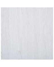 Dalles de plancher autoadhésives 5,11 m² PVC blanc | Mobilier & Déco