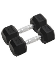 Haltères 2 pcs 16 kg Fonte | Mobilier & Déco