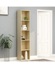Bibliothèque Chêne sonoma 40x30x189 cm Bois d’ingénierie | Mobilier & Déco