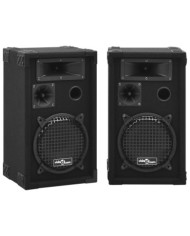 Haut-parleurs scène Hifi passifs professionnels 2 pcs 800W Noir | Mobilier & Déco