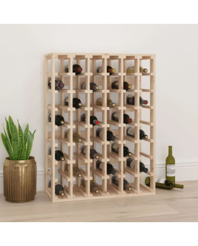 Casier à vin 70x33x94 cm Bois de pin massif | Mobilier & Déco