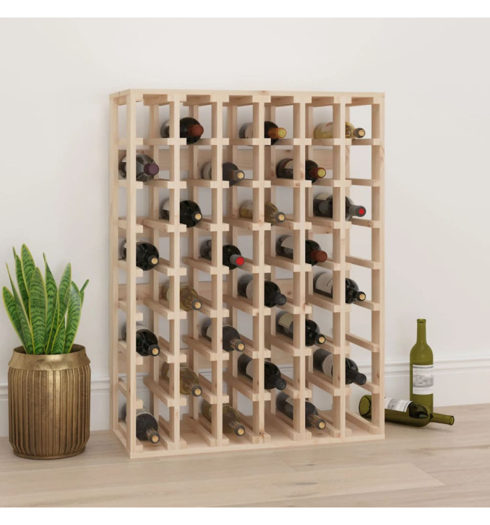 Casier à vin 70x33x94 cm Bois de pin massif | Mobilier & Déco