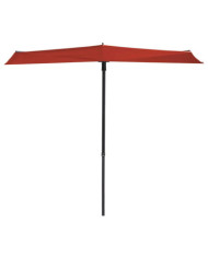 Madison Parasol de balcon Sun Wave 270x150 cm Rouge brique | Mobilier & Déco