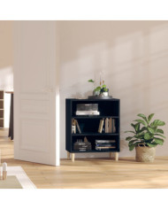 Buffet noir 57x35x70 cm bois d’ingénierie | Mobilier & Déco