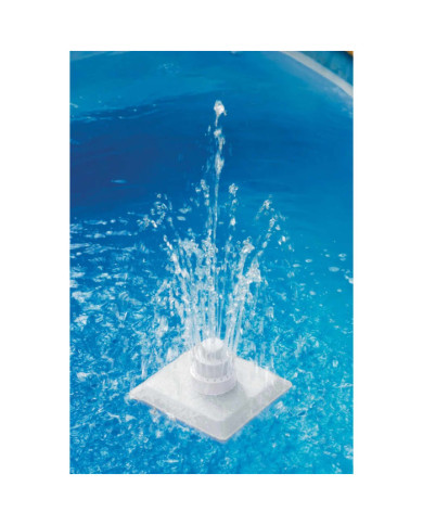 Ensemble de fontaine de piscine 13 pcs Blanc | Mobilier & Déco