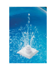 Ensemble de fontaine de piscine 13 pcs Blanc | Mobilier & Déco