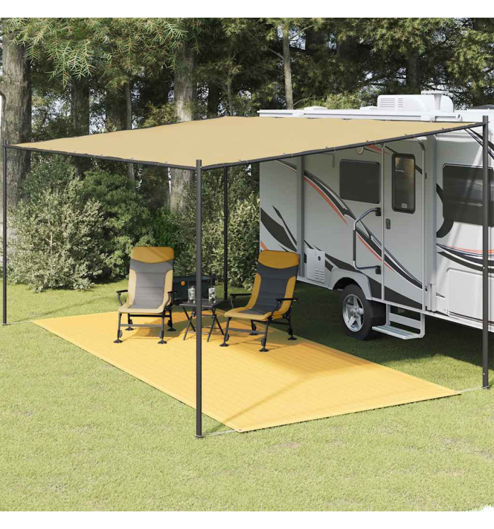 Tapis de tente 250x550 cm Beige | Mobilier & Déco