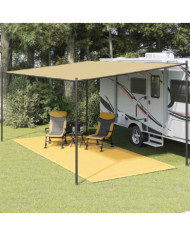 Tapis de tente 250x550 cm Beige | Mobilier & Déco