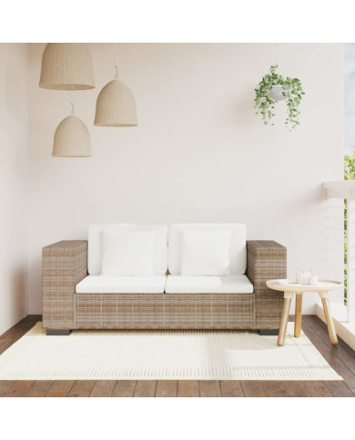 Ensemble de canapé 2 places 7 pièces Rotin véritable | Mobilier & Déco