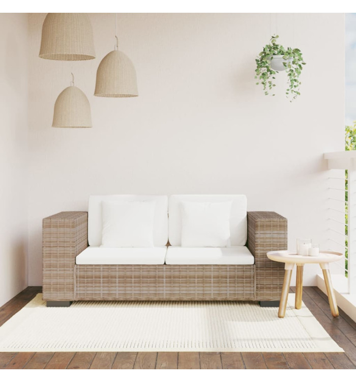Ensemble de canapé 2 places 7 pièces Rotin véritable | Mobilier & Déco