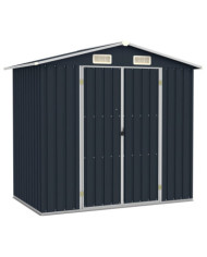 Abri de jardin Anthracite 205x129x183 cm Acier galvanisé | Mobilier & Déco