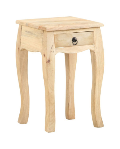 Table de chevet 28x28x46 cm Bois de manguier massif | Mobilier & Déco
