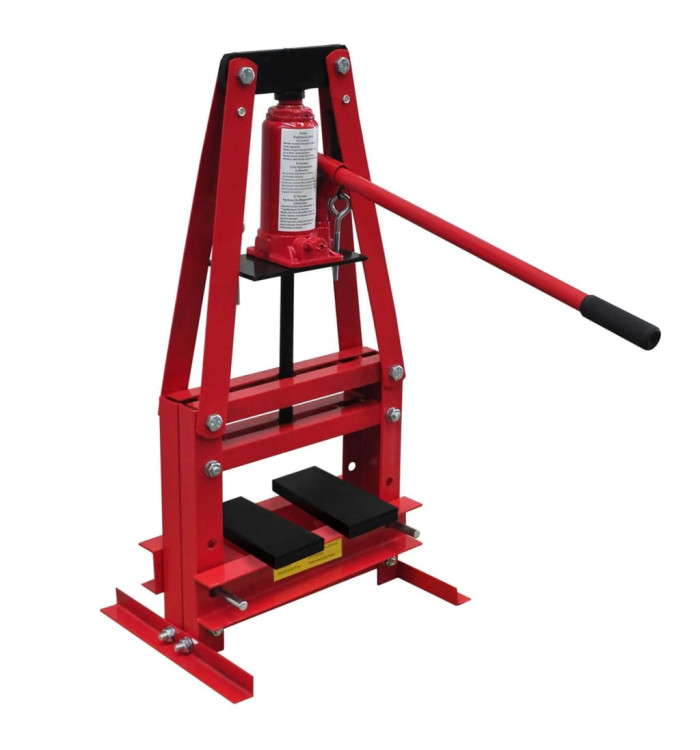 Presse hydraulique d'atelier sur pied - 6 tonnes | Mobilier & Déco