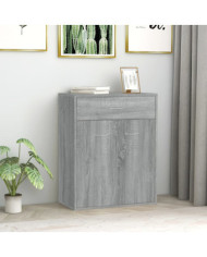 Buffet Sonoma gris 60x30x75 cm Bois d'ingénierie | Mobilier & Déco