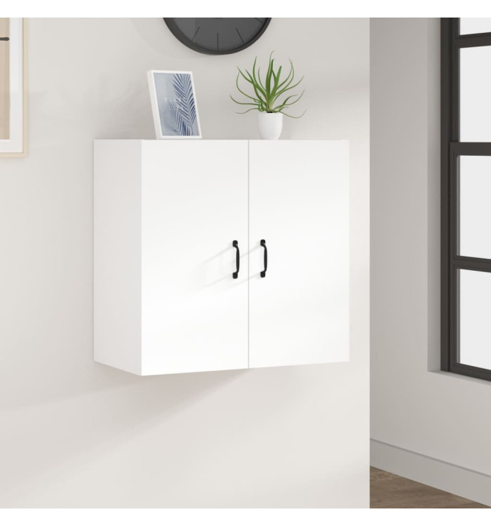Armoire murale Blanc 60x31x60 cm Bois d'ingénierie | Mobilier & Déco