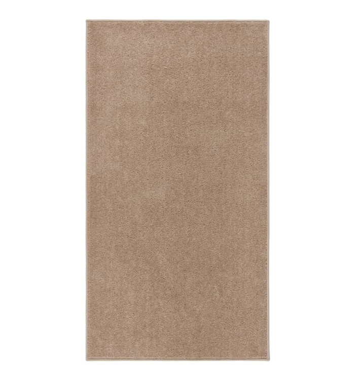 Tapis à poils courts 80x150 cm Marron | Mobilier & Déco
