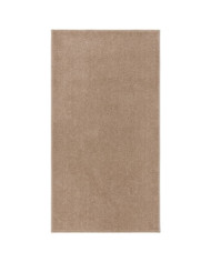 Tapis à poils courts 80x150 cm Marron | Mobilier & Déco