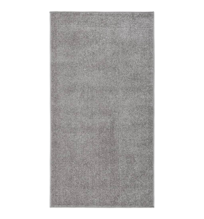 Tapis à poils courts 80x150 cm Gris | Mobilier & Déco