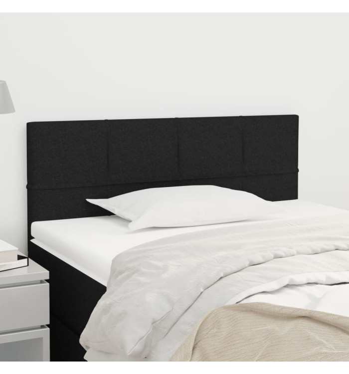 Tête de lit Noir 90x5x78/88 cm Tissu | Mobilier & Déco
