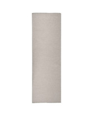 Tapis à tissage plat d'extérieur 80x250 cm Taupe | Mobilier & Déco