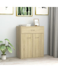 Buffet Chêne sonoma 60x30x75 cm Bois d'ingénierie | Mobilier & Déco
