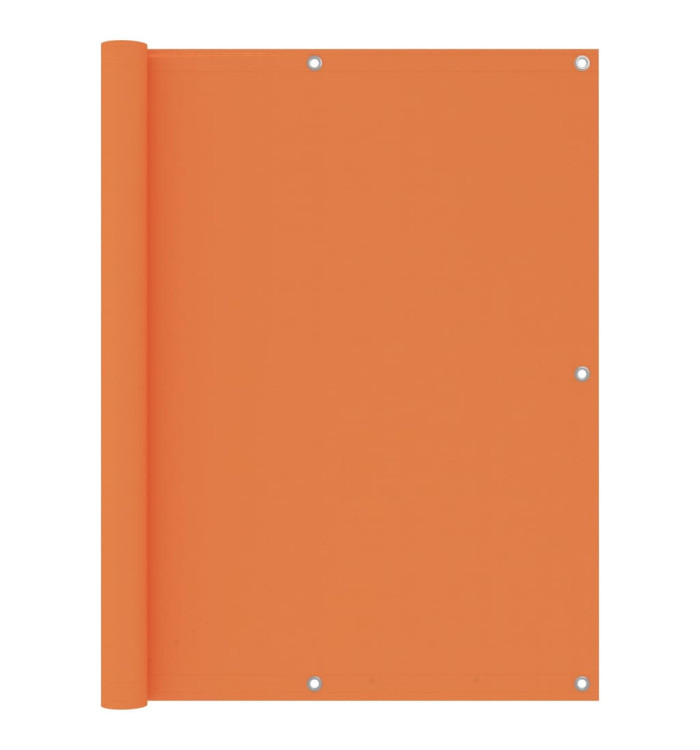 Écran de balcon Orange 120x400 cm Tissu Oxford | Mobilier & Déco