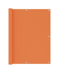 Écran de balcon Orange 120x400 cm Tissu Oxford | Mobilier & Déco