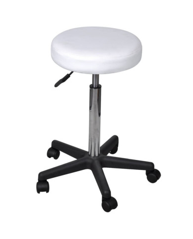 Tabouret de bureau Blanc | Mobilier & Déco