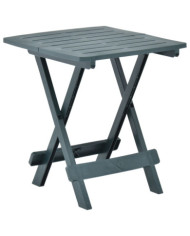 Table pliable de jardin vert 45x43x50 cm plastique | Mobilier & Déco