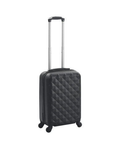 Valise rigide Noir ABS | Mobilier & Déco