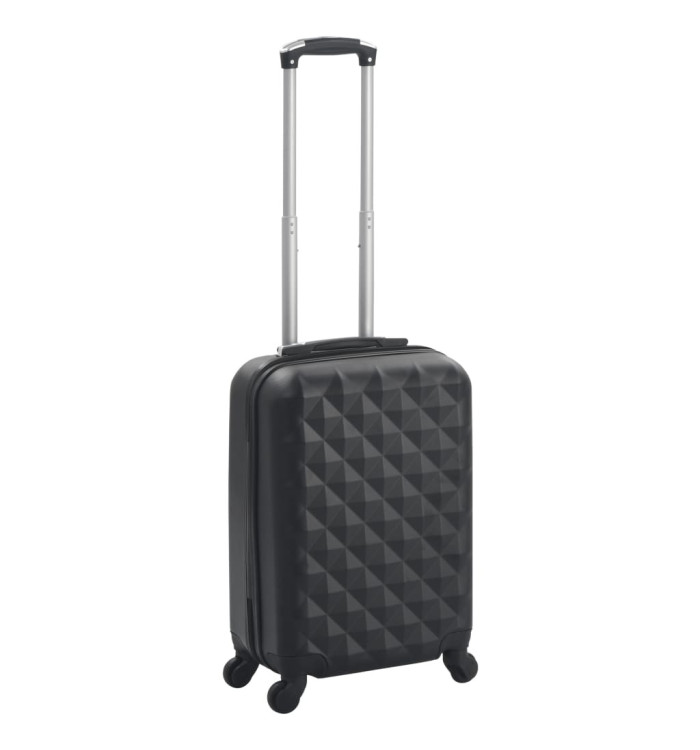 Valise rigide Noir ABS | Mobilier & Déco