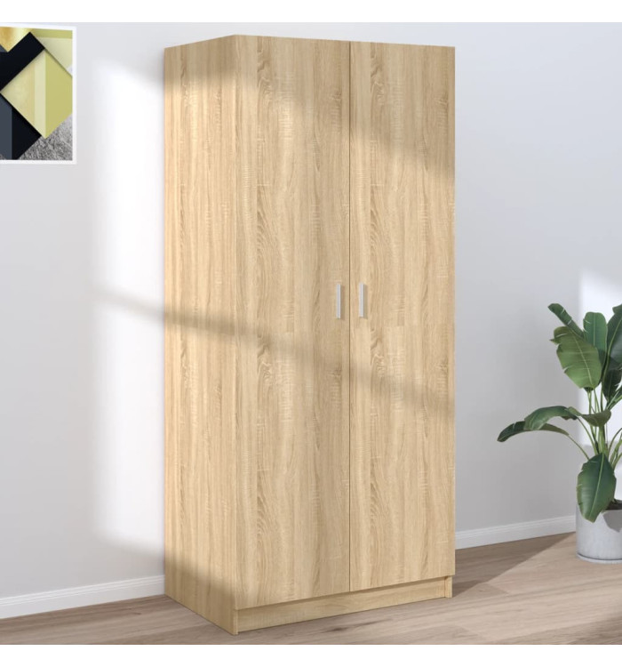 Garde-robe Chêne sonoma 80x52x180 cm Bois d’ingénierie | Mobilier & Déco