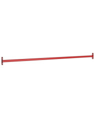 Barre de retournement 125 cm Acier Rouge | Mobilier & Déco