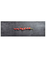Tapis de sol de cuisine lavable Poivre 45x150 cm | Mobilier & Déco