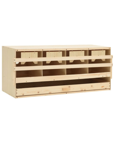 Pondoir 4 compartiments 106x40x45 cm bois de pin massif | Mobilier & Déco