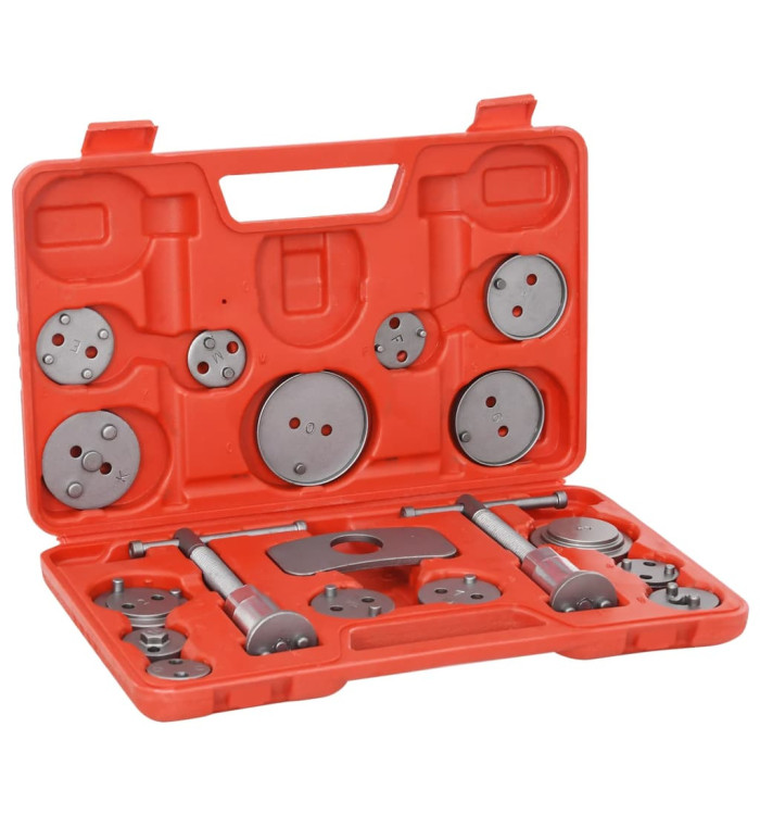 Trousse à outils pour étriers de freins à disque 18 pcs | Mobilier & Déco