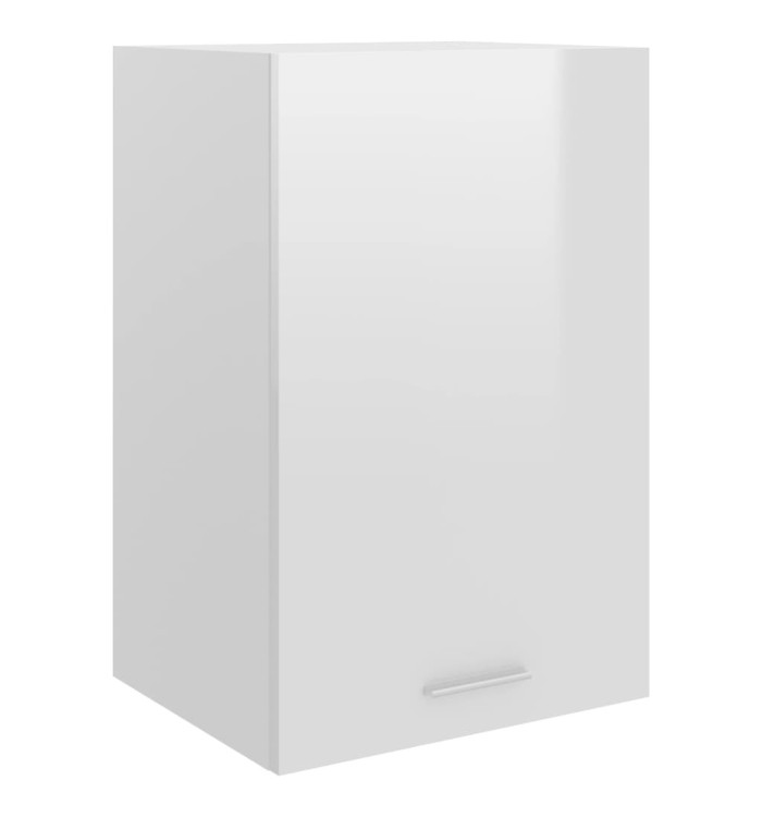 Armoire suspendue "Lyon" Blanc brillant 39,5x31x60cm | Mobilier & Déco
