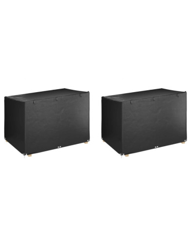 Housses de balancelle 2 pcs 12 œillets 215x150x130/150 cm PE | Mobilier & Déco