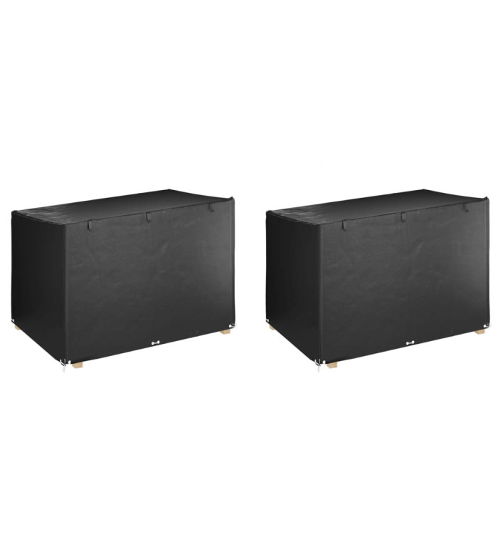 Housses de balancelle 2 pcs 12 œillets 215x150x130/150 cm PE | Mobilier & Déco