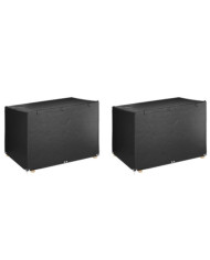 Housses de balancelle 2 pcs 12 œillets 215x150x130/150 cm PE | Mobilier & Déco