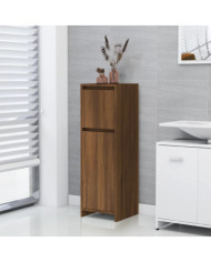 Armoire de bain Chêne marron 30x30x95 cm Bois d'ingénierie | Mobilier & Déco