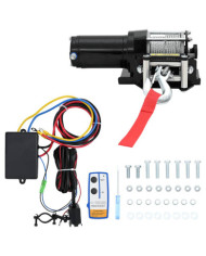 Treuil électrique 12 V 1360 kg avec télécommande sans fil | Mobilier & Déco