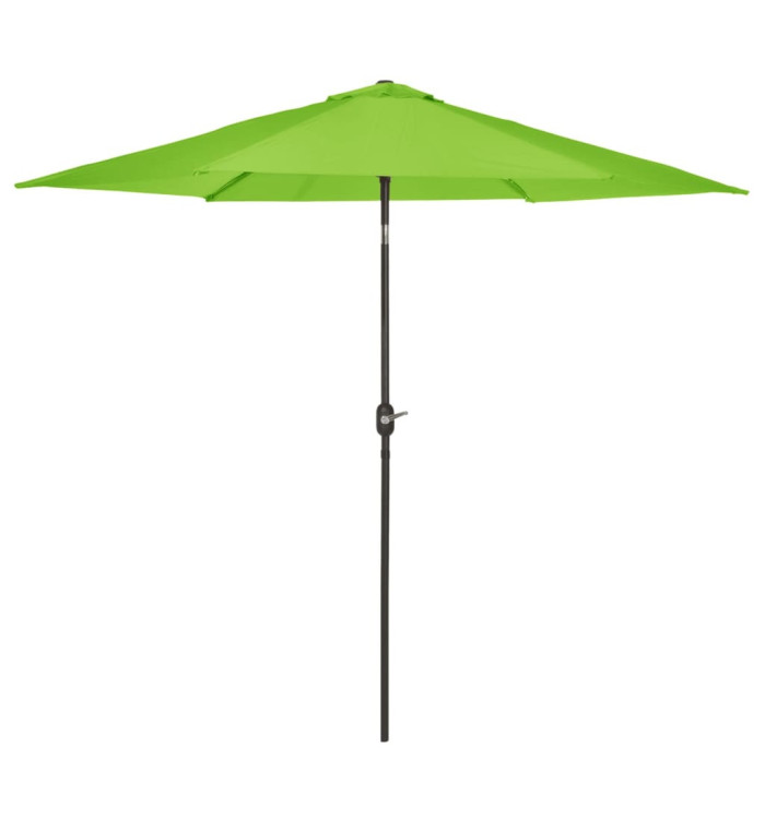 Madison Parasol de jardin Tenerife 300 cm rond vert pomme | Mobilier & Déco