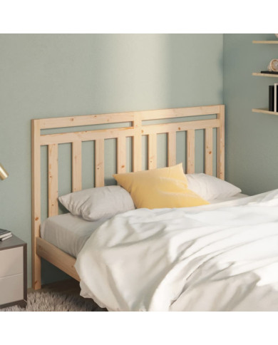 Tête de lit 146x4x100 cm Bois massif de pin | Mobilier & Déco
