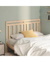 Tête de lit 146x4x100 cm Bois massif de pin | Mobilier & Déco